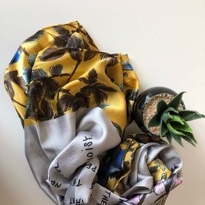 100% silk   Scarf